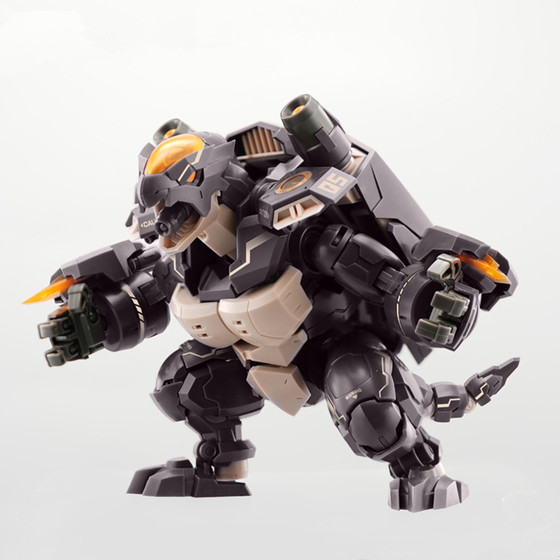 Guochuang assembled model puppet armor hunter team ground armor