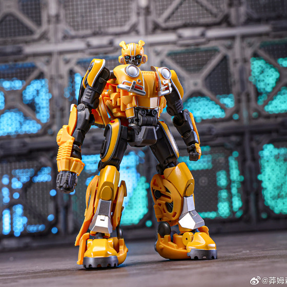 12cm finished product transformable bumblebee toy original