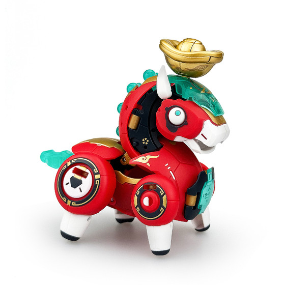 Transformable twelve zodiac pony Lulu mecha model