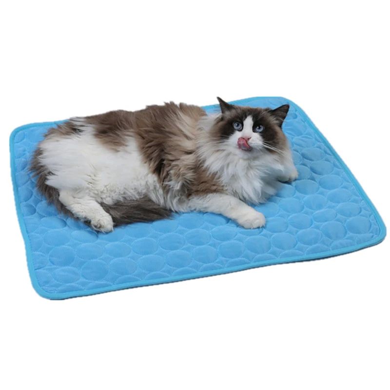 100*70cm Summer Cooling Pet Mat Cool Breathable Gel Pad Comf-图0