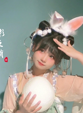 汉服古风配饰发夹古风