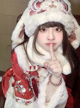 小龙拜年帽子冬季新款
