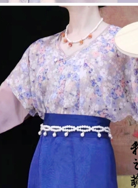 珍珠配饰汉服腰链腰带腰饰