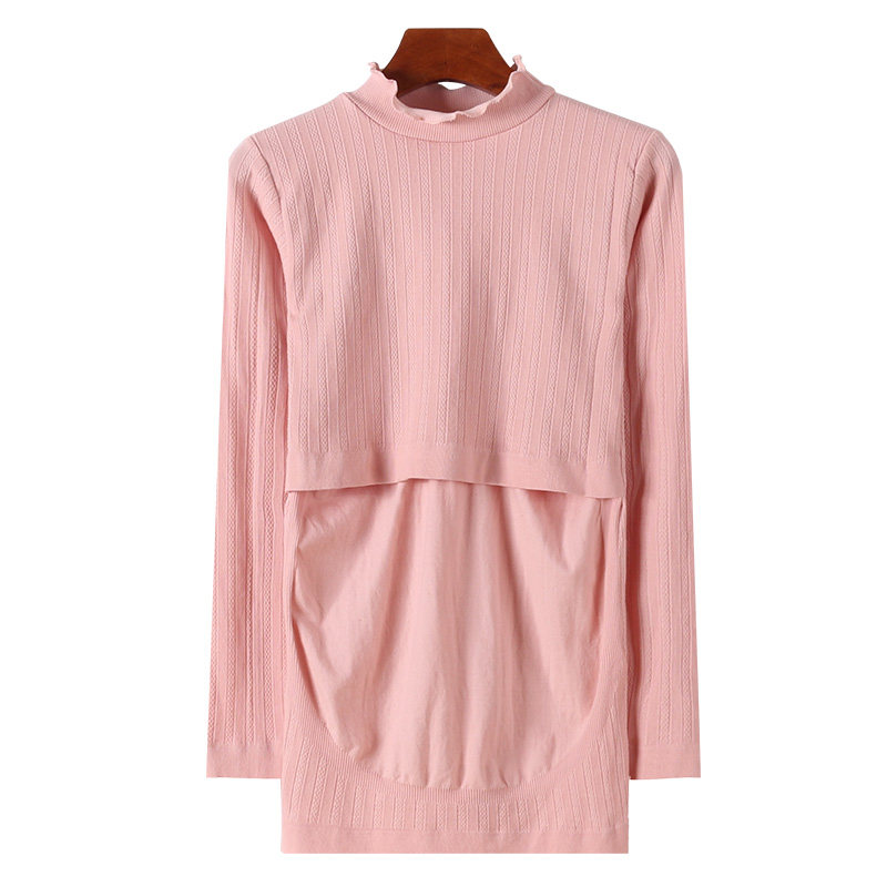 产后孕期秋衣长袖修身中喂奶打底衫 恬妃秋衣