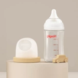 Pigeon, бутылочка для кормления, детское стеклянное моющее средство для бутылочек для новорожденных, широкое горлышко, 1 лет