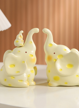 速发可爱小档书象摆件客厅儿童卧室书礼书架桌面装饰品系送人房物