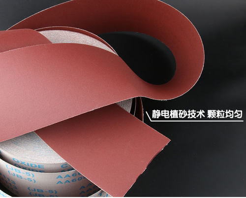 手撕砂布卷软砂带砂纸木工家具金属玉石打磨抛光60-1000#干水砂布 - 图1