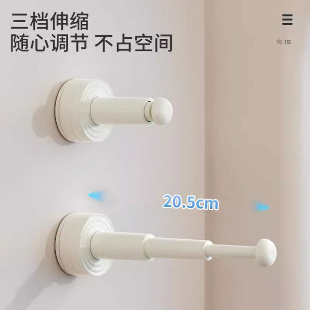 Clothes hanger storage artifact retractable hanger