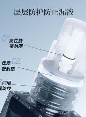香水分装瓶高端便携式玻璃10ml小样喷雾瓶渐变色空瓶抽取分装神器