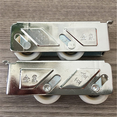金象TC80双滑轮铝合金898型推拉窗宽轨双轮移窗轴承承重双轮 - 图3