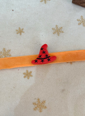 万圣节发光发夹帽夹搞怪头饰骷髅幽灵南瓜派对装扮道具聚会发饰