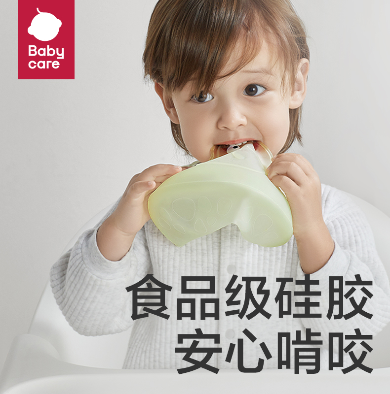 babycare轻薄硅胶围兜婴儿宝宝饭兜围嘴防水儿童吃饭防脏口水兜 - 图3