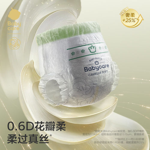 【天猫U先】babycare金山茶纸尿裤新生儿纸尿裤试用装3片 - 图1