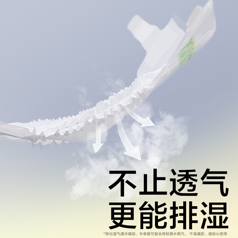 babycare专研臀肌纸尿裤mini装NB-S码