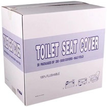 High-end sexual horse cushion paper Uber hygienic quality soluble water raw wood pulp sitting J poo pad paper hotel special whole box real lavish