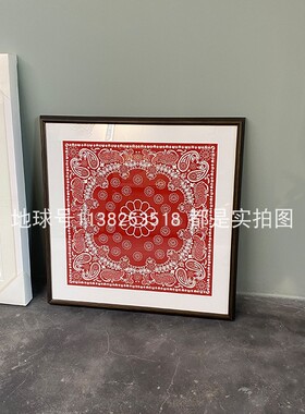 村上隆卧室招财有框装饰品现货