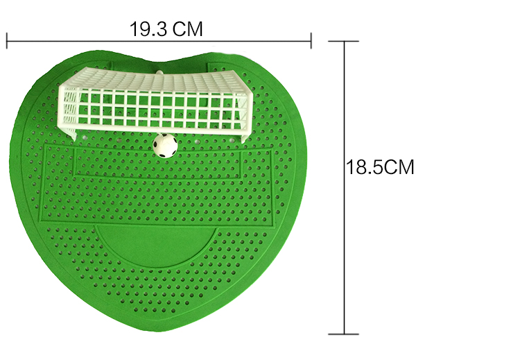 球门小便池过滤网足球小便器男厕除臭芳香清洁皮垫男卫生间洁厕剂 - 图1