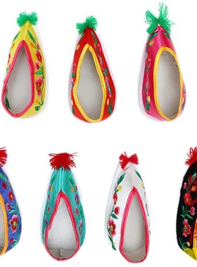 速发奶奶三娘老愿仙菩萨还母鞋娘寸金莲绣花贡奉鞋