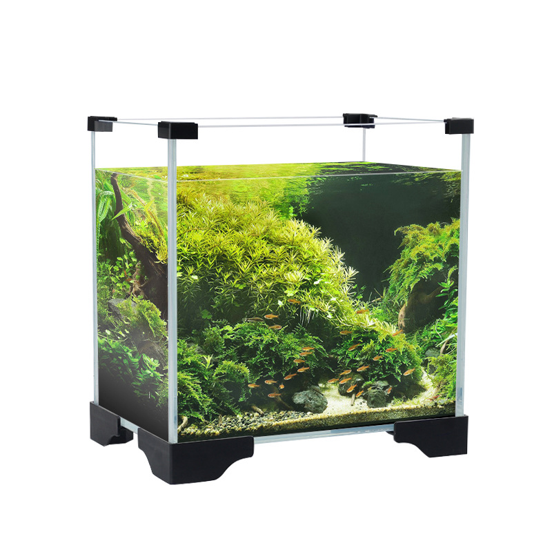 速发鱼缸护约底座塑料托架小型鱼缸防撞角配件简边缸底脚架璃玻保 - 图3