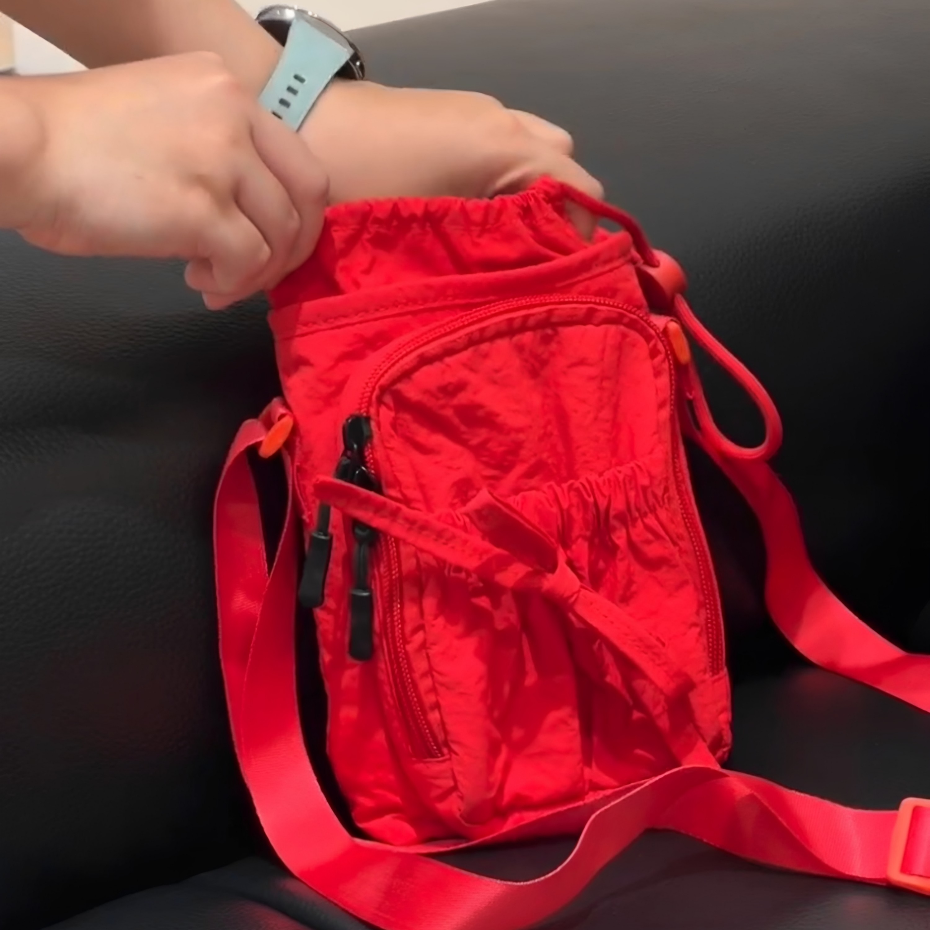 Bow tie lightweight outdoor cycling water bottle mobile phone bag