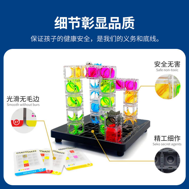 美国thinkfun重力迷宫激光镭射象棋桌游儿童益智玩具生日礼物8岁+ - 图1