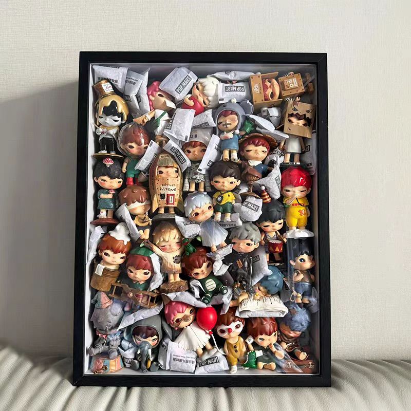 Hand-made blind box storage photo frame DIY dustproof
