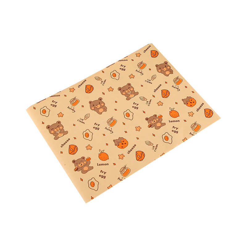 三明治包装纸食品级一次性食品防油纸烘焙家用早餐吐司三文治油纸 - 图3