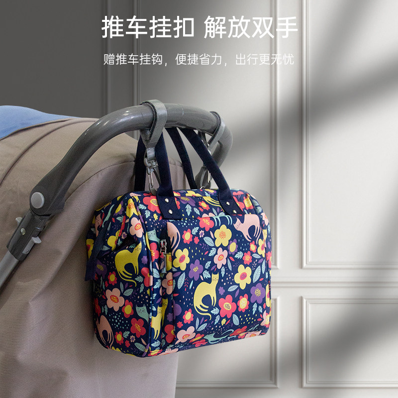 出行小背包2021新款手提斜挎带娃包 funtravol帆伦汀娜妈咪包/袋