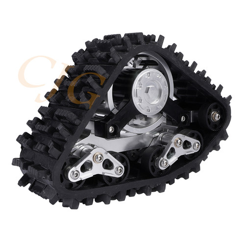 1/10攀爬车配件Predator履带雪地轮SCX10 90018幽灵Traxxas TRX4 - 图0