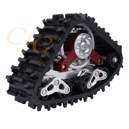 1/10攀爬车配件Predator履带雪地轮SCX10 90018幽灵Traxxas TRX4 - 图1