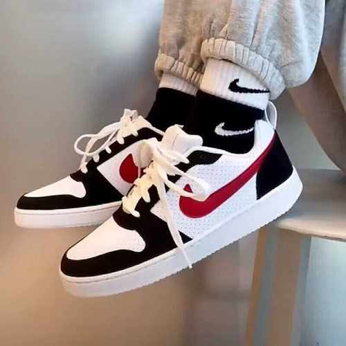 NIKE/耐克 COURT BOROUGH LOW男女运动休闲低帮板鞋 838937-102 - 图0