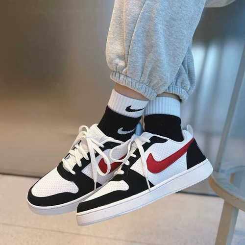 NIKE/耐克 COURT BOROUGH LOW男女运动休闲低帮板鞋 838937-102 - 图1