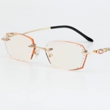 Модные бриллиантовые антирадиационные комфортные очки