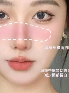 3CE三熹玉哑光微闪修颜腮红