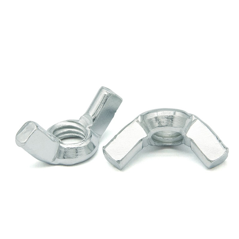 国标镀锌蝶形螺母羊角螺丝帽元宝手拧蝴蝶型螺帽M3M4M5M6M8M10M12 - 图1