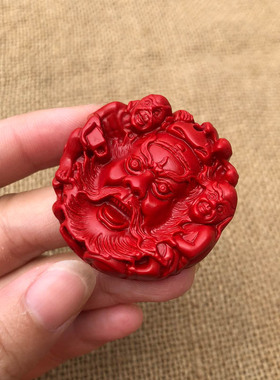 风水招财高含量天师钟馗吊坠