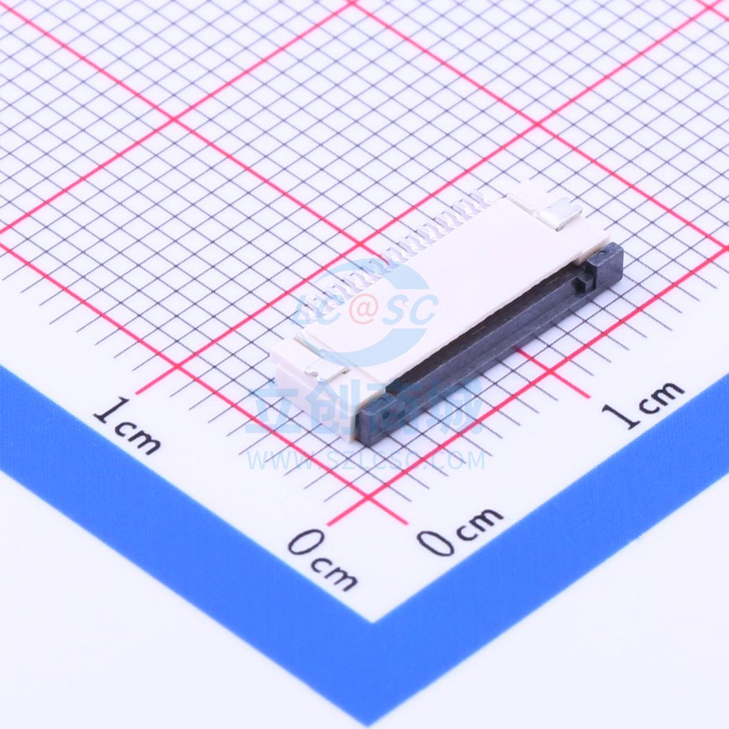 AFC01-S20FCC-00 FFC/FPC连接器 0.5mm P数:20翻盖式下接-图0