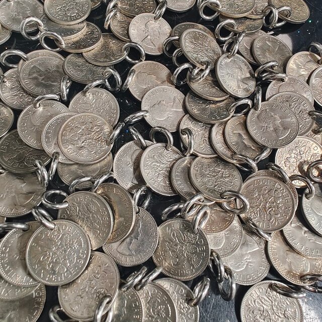 British pendant vintage coin necklace pendant jewelry