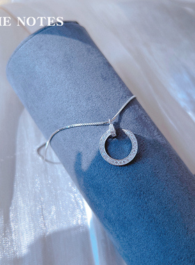 项链925银十字链女甜美