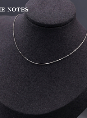 925银单独女生无吊坠可调节项链