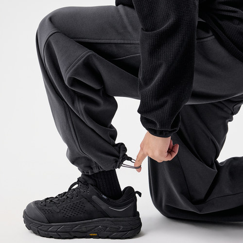 BENPANDA 2025秋季高克重弯刀卫裤新款宽松休闲裤运动裤子男款 - 图1