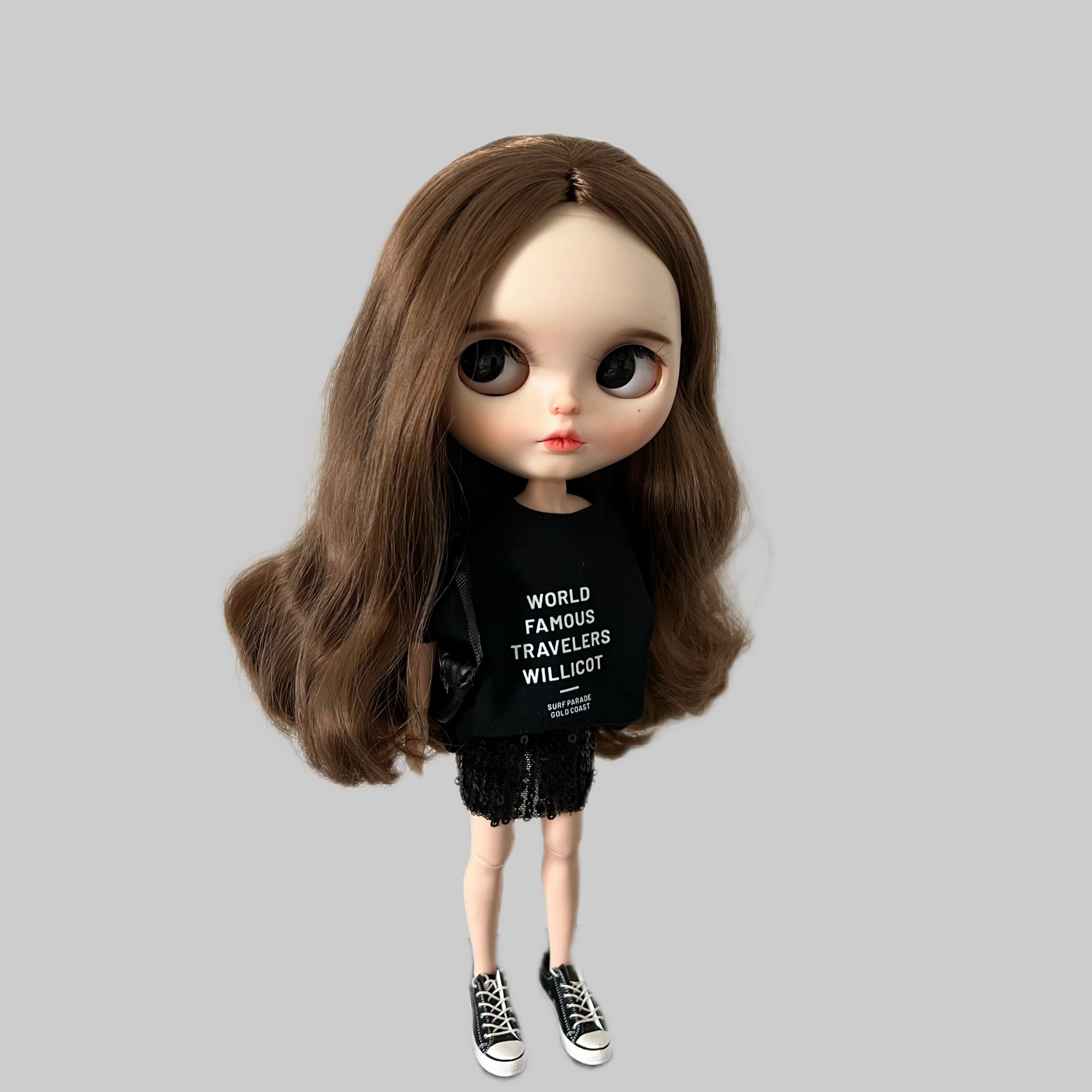 小布blythe娃娃衣服azone19关节ob24 pp fr30厘米换装娃衣T恤裙子,淘宝优惠券,粉丝福利购,淘宝优惠卷