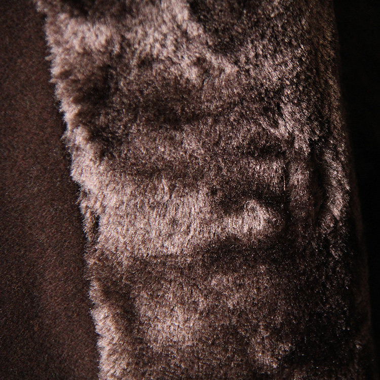 正念加厚高档毛呢打禅长款禅修披风 正念毛呢大衣