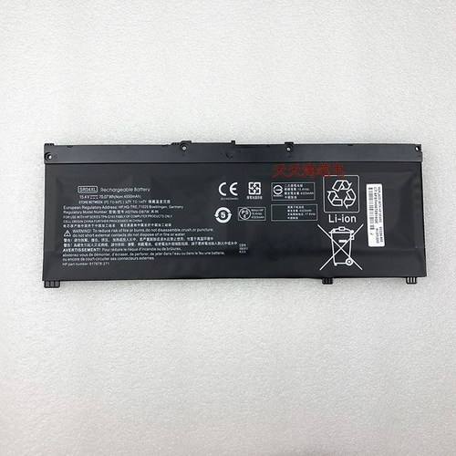 适用HP惠普光影精灵4代 15-cx0071TX 15-cx0072TX SR04XL电脑电池 - 图1