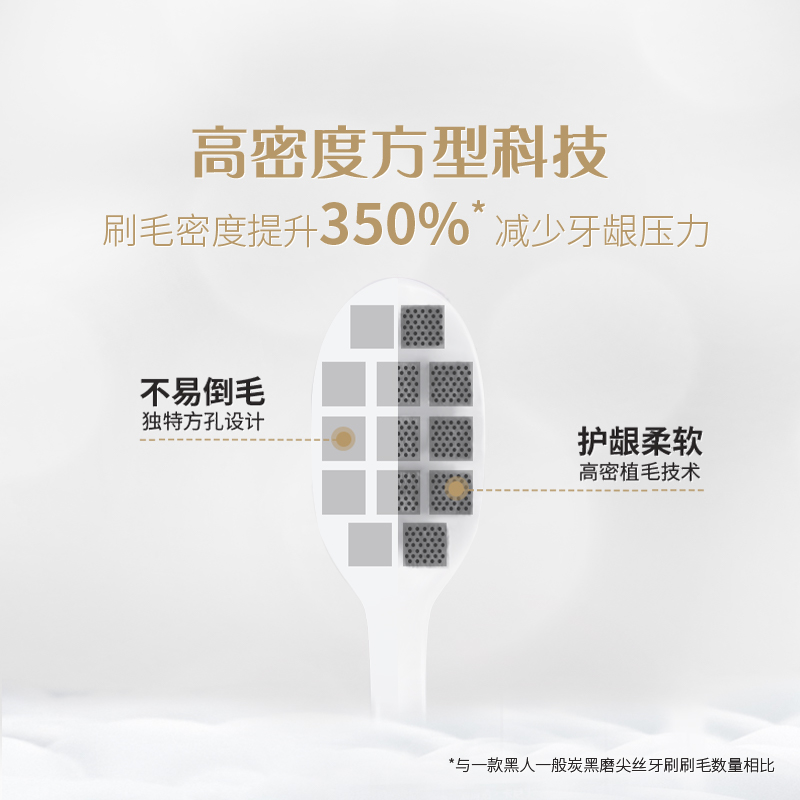 黑人密护龈炭软毛小头男士专用牙刷 darlie黑人牙刷/口腔清洁工具
