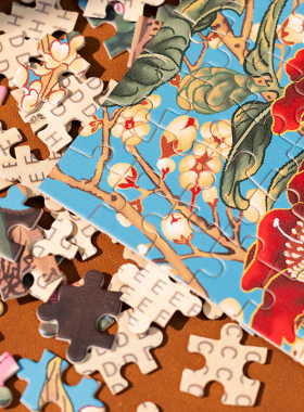 御殿铺花文创拼图1000片