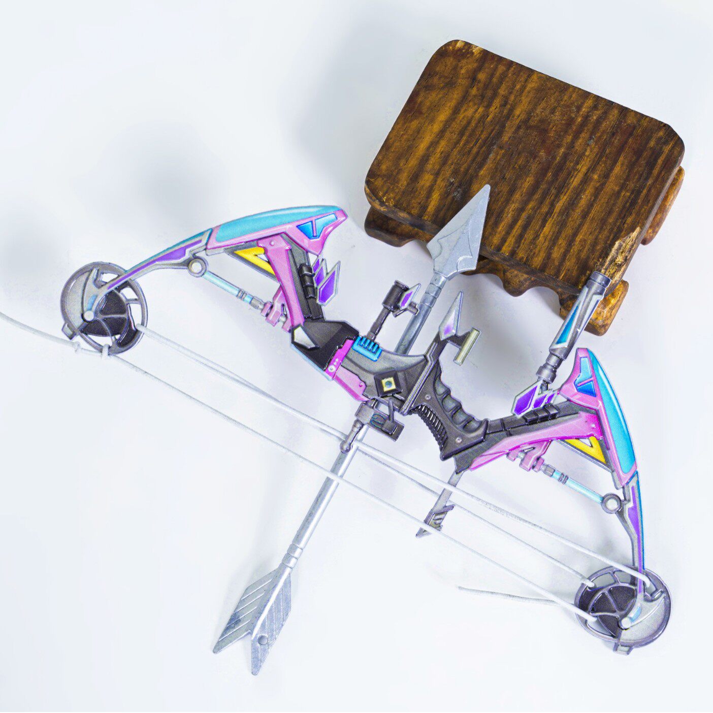 和平精英模型和平吃鸡精英时空协奏燃点复合弓火焰刀冷锋甩手刀模型全金属玩具