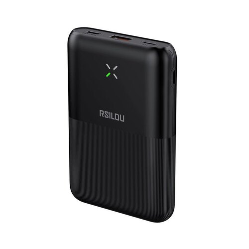 RSILOU阿思络充电宝RN10超薄便携迷你pd双向快充大容量10000mha - 图1