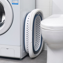 Folding Dirty Laundry Basket Wall-mounted Free Bath Dirty Laundry Clothing Containing Basket Domestic Laundry Basket Nordic Cloths