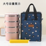 Мультяшный ланч-бокс, сумка для ланча, термос, термическая бочка, увеличенная толщина, сумка для еды